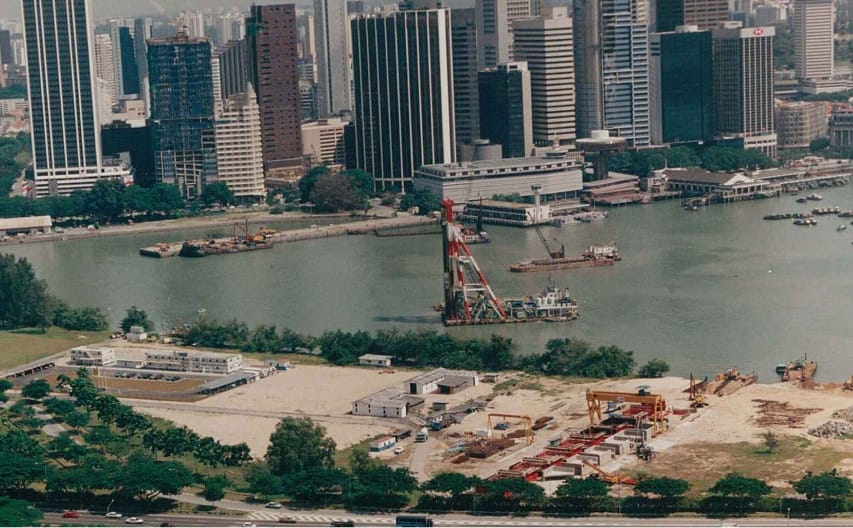 マリーナベイ工事