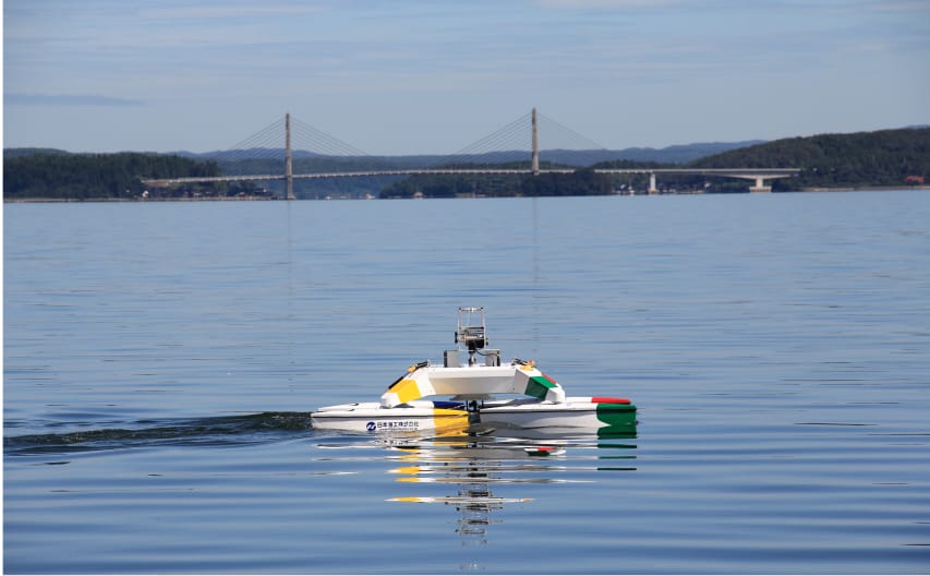 ロボセン航行中の様子